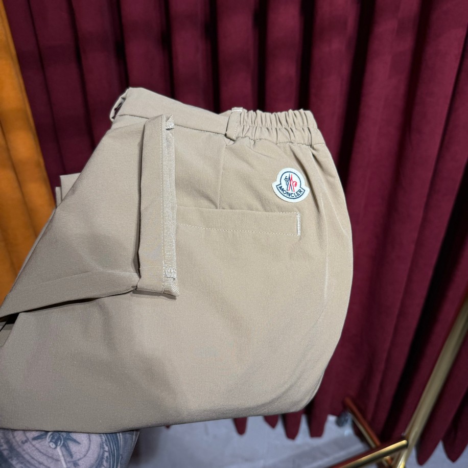 MONCLER SPORLİKRA KUMAŞ JOGGER CAMEL RENK