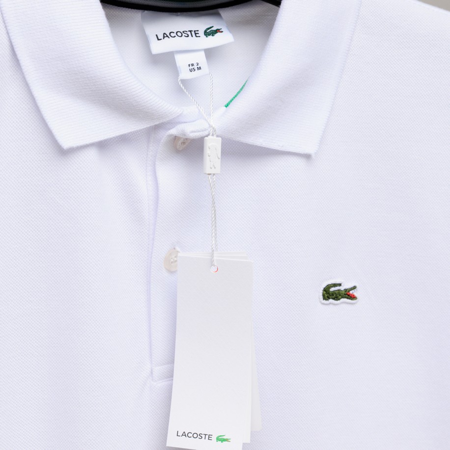 Lacoste Polo Yaka Orj. Beyaz