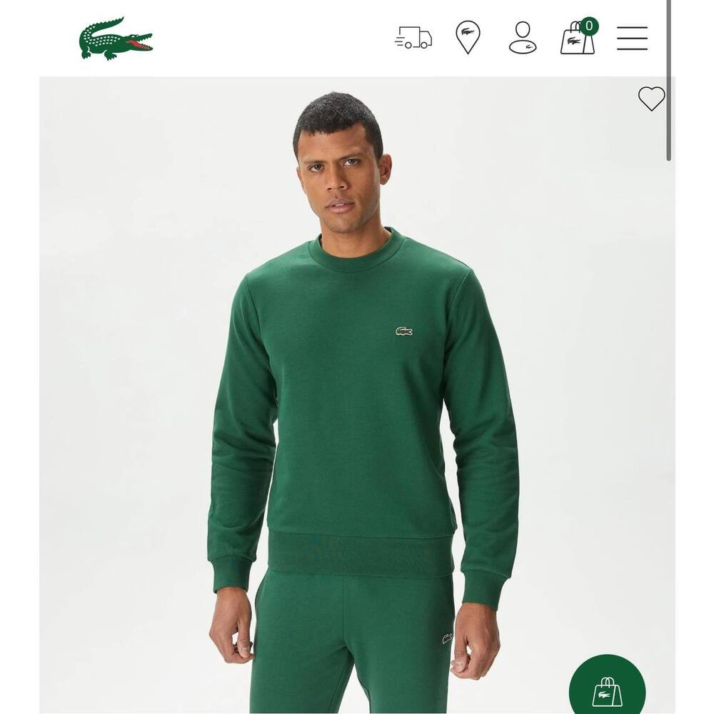 Lacoste Sweatshirt Haki Yeşil