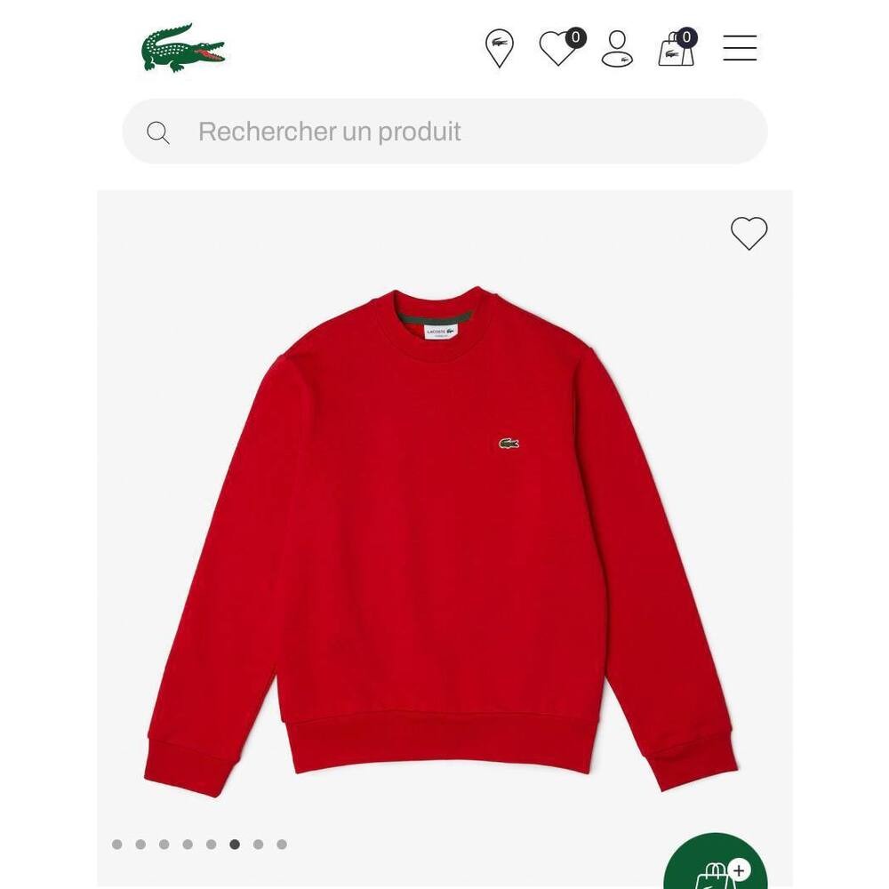 Lacoste Sweatshirt Kırmızı