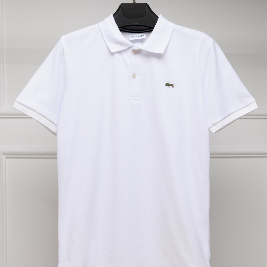 Lacoste Polo Yaka Orj. Beyaz