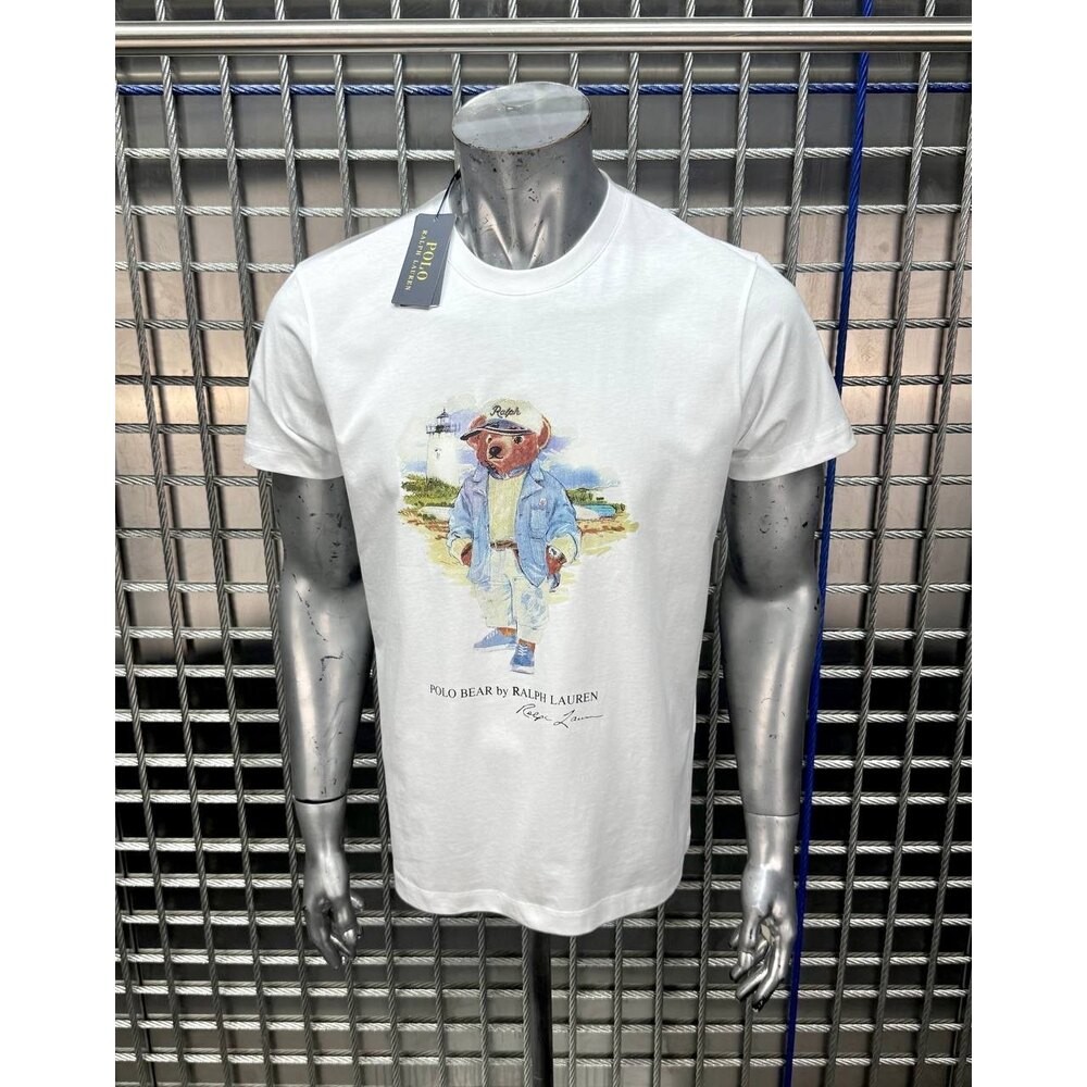 Polo Ralph Lauren Bisiklet Yaka Beyaz