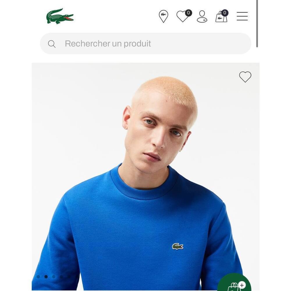 Lacoste Sweatshirt Saks Mavi