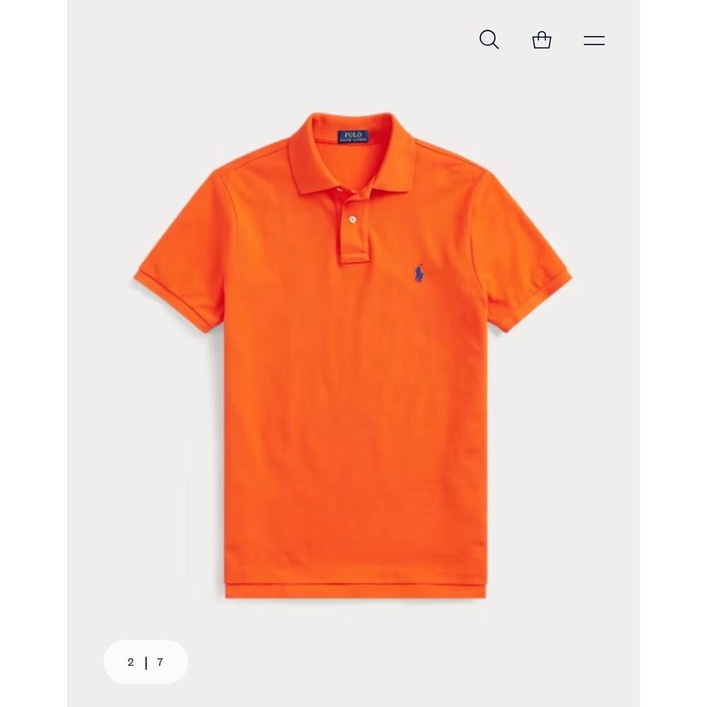 Polo Ralph Lauren Polo Yaka Turuncu