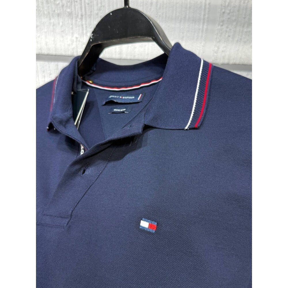 Tommy Hilfiger Polo Yaka D Lacivert