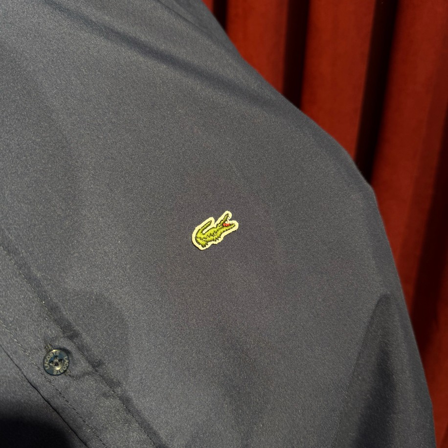 LACOSTE MİCRO GÖMLEK LACİVERT RENK
