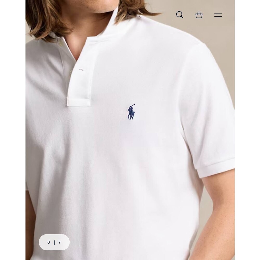 Polo Ralph Lauren Polo Yaka Beyaz