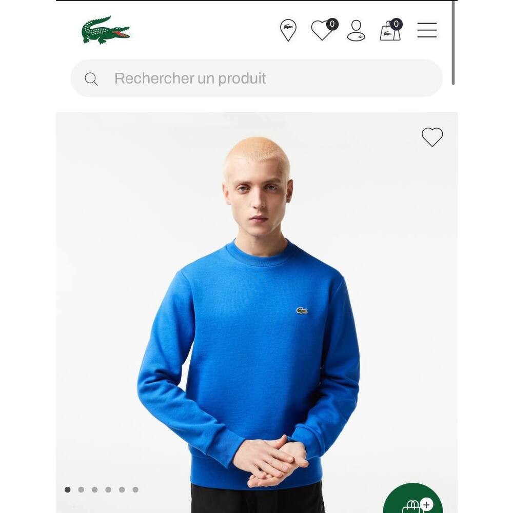 Lacoste Sweatshirt Saks Mavi