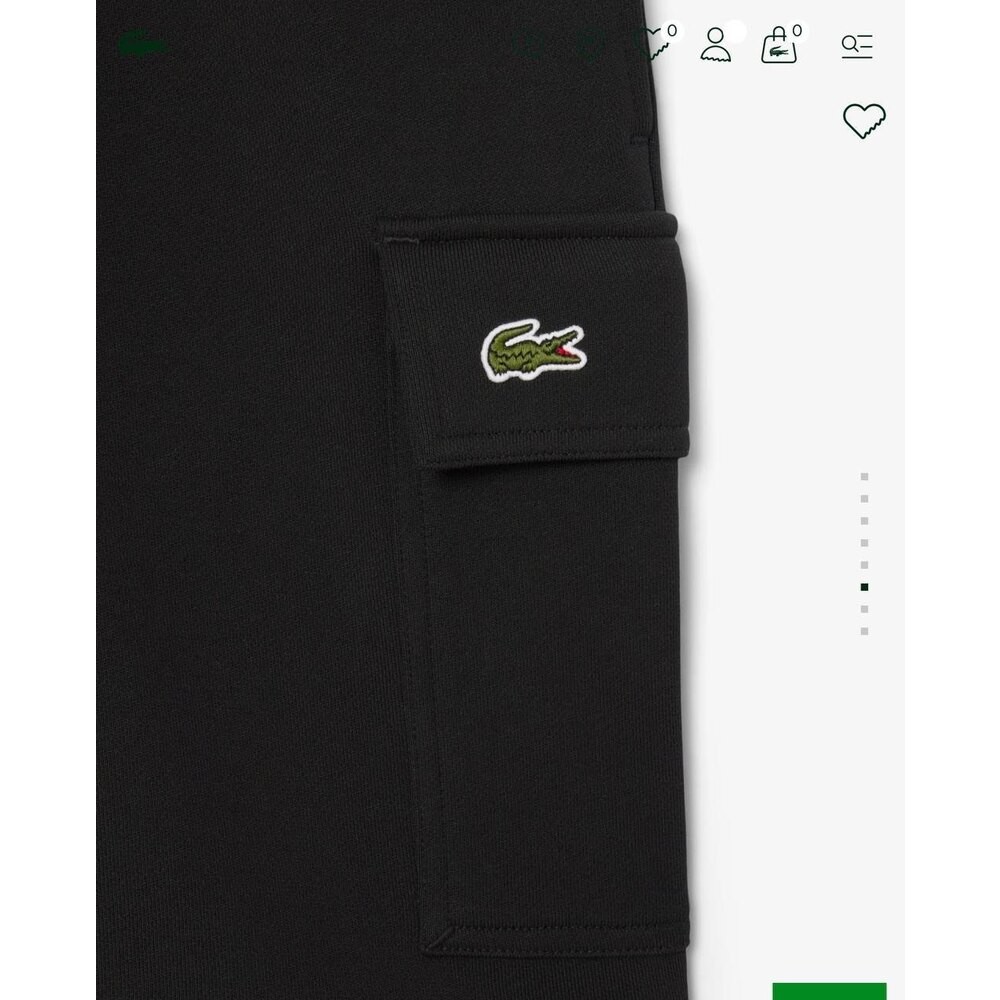Lacoste Yan Cepli Şort Siyah