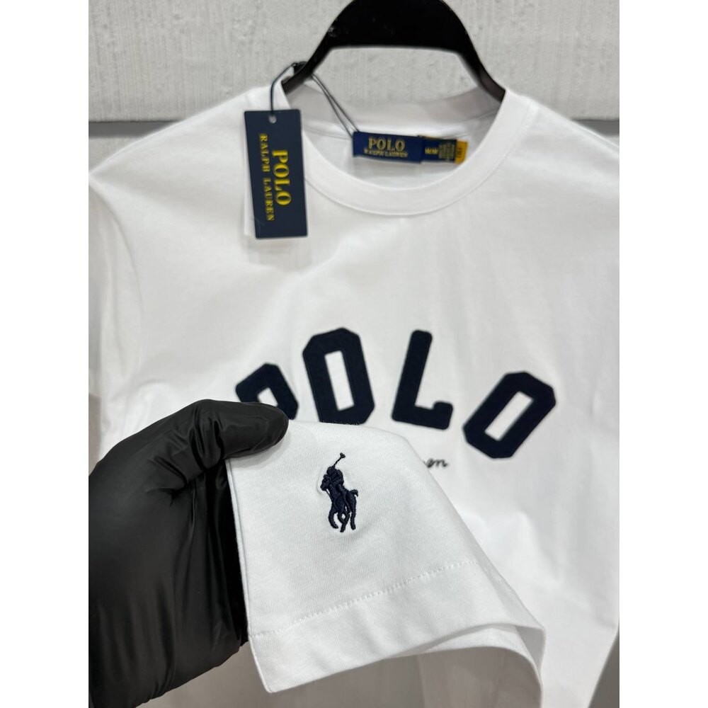 Polo Ralph Lauren Bisiklet Yaka Beyaz