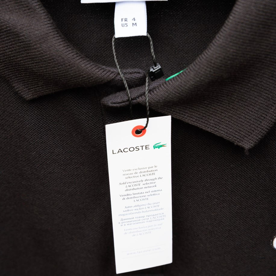 Lacoste Polo Yaka Orj. Siyah