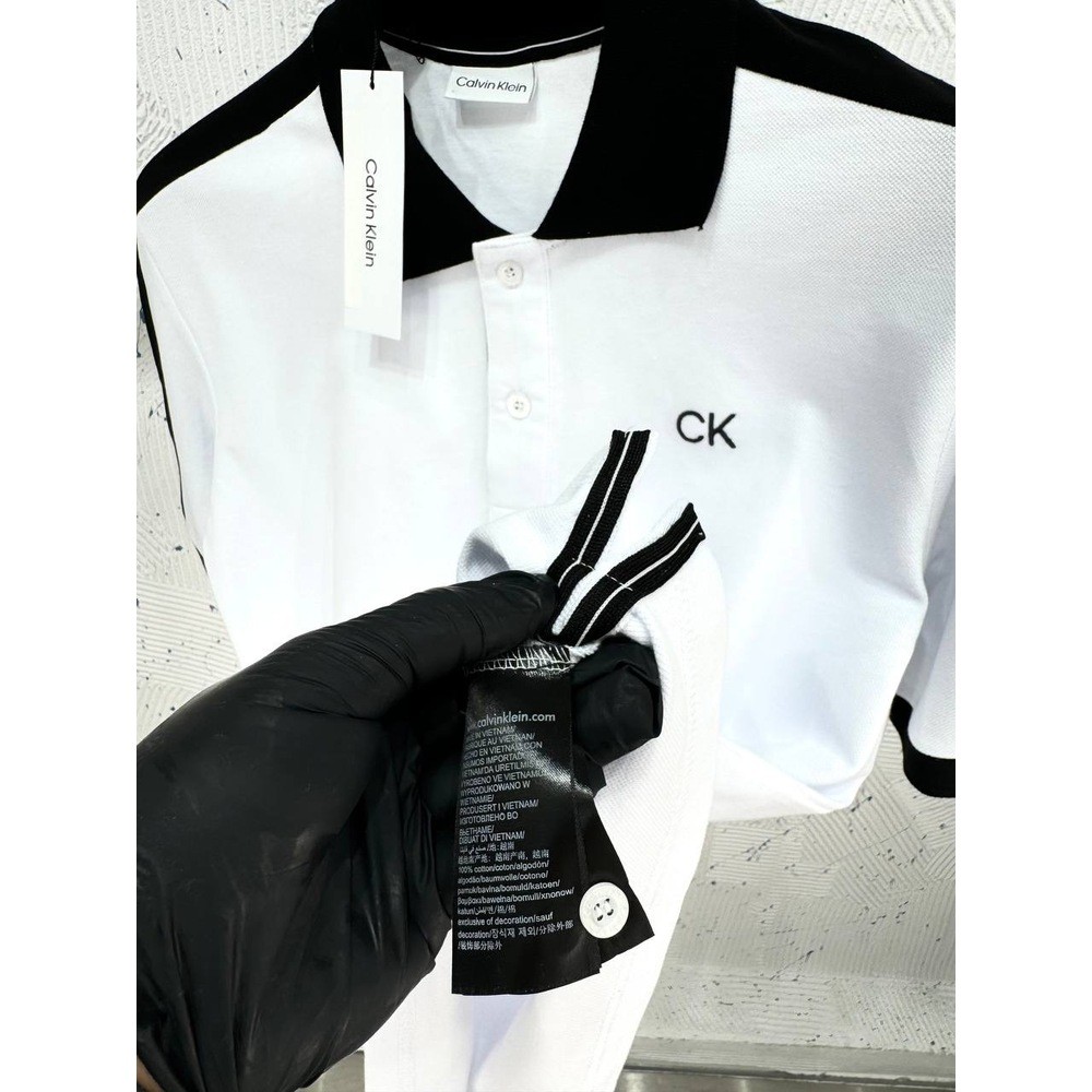 Calvin Klein CK Polo Yaka Beyaz