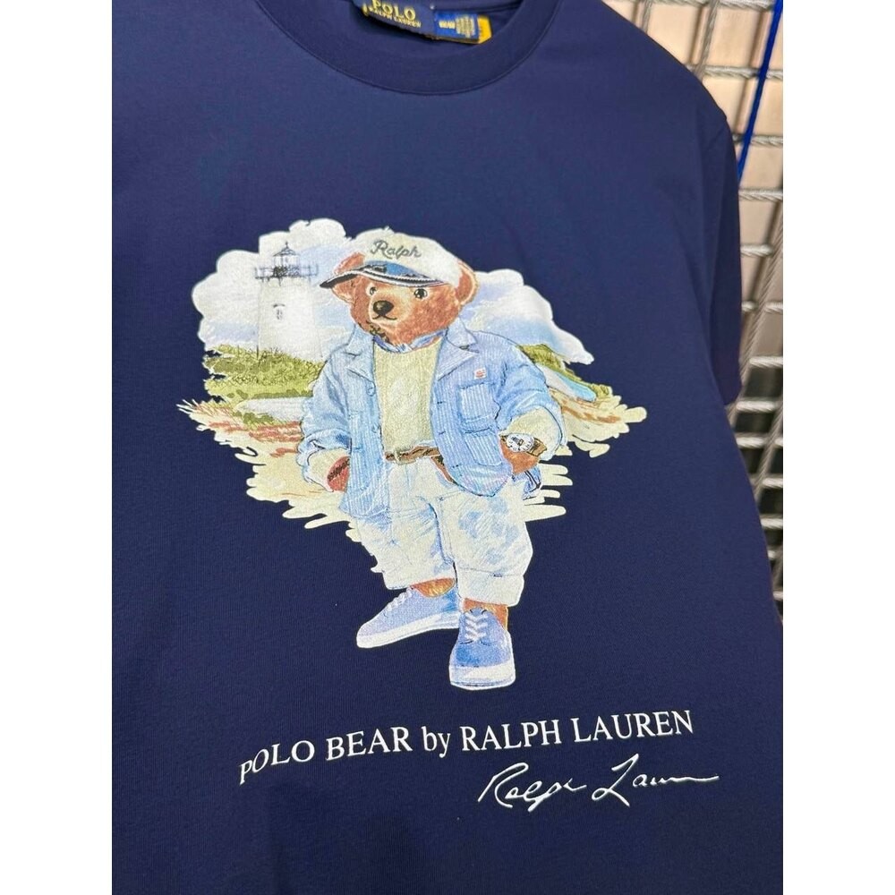 Polo Ralph Lauren Bisiklet Yaka Lacivert