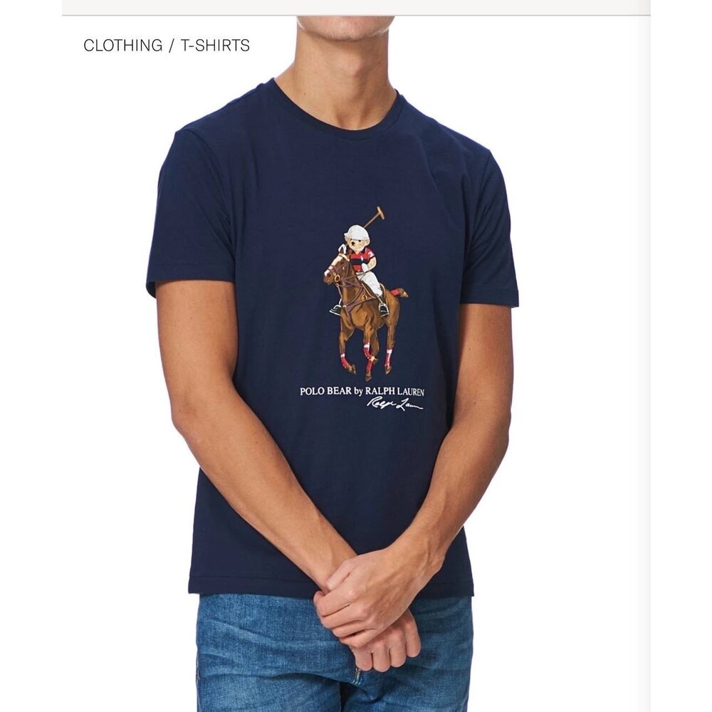 Polo Ralph Lauren Bear Bisiklet Yaka Lacivert