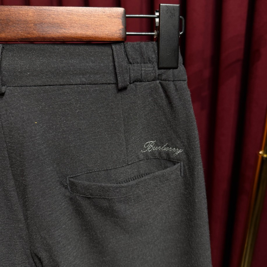 BURBERRY GOFRE KUMAŞ JOGGER KOYU FÜME RENK