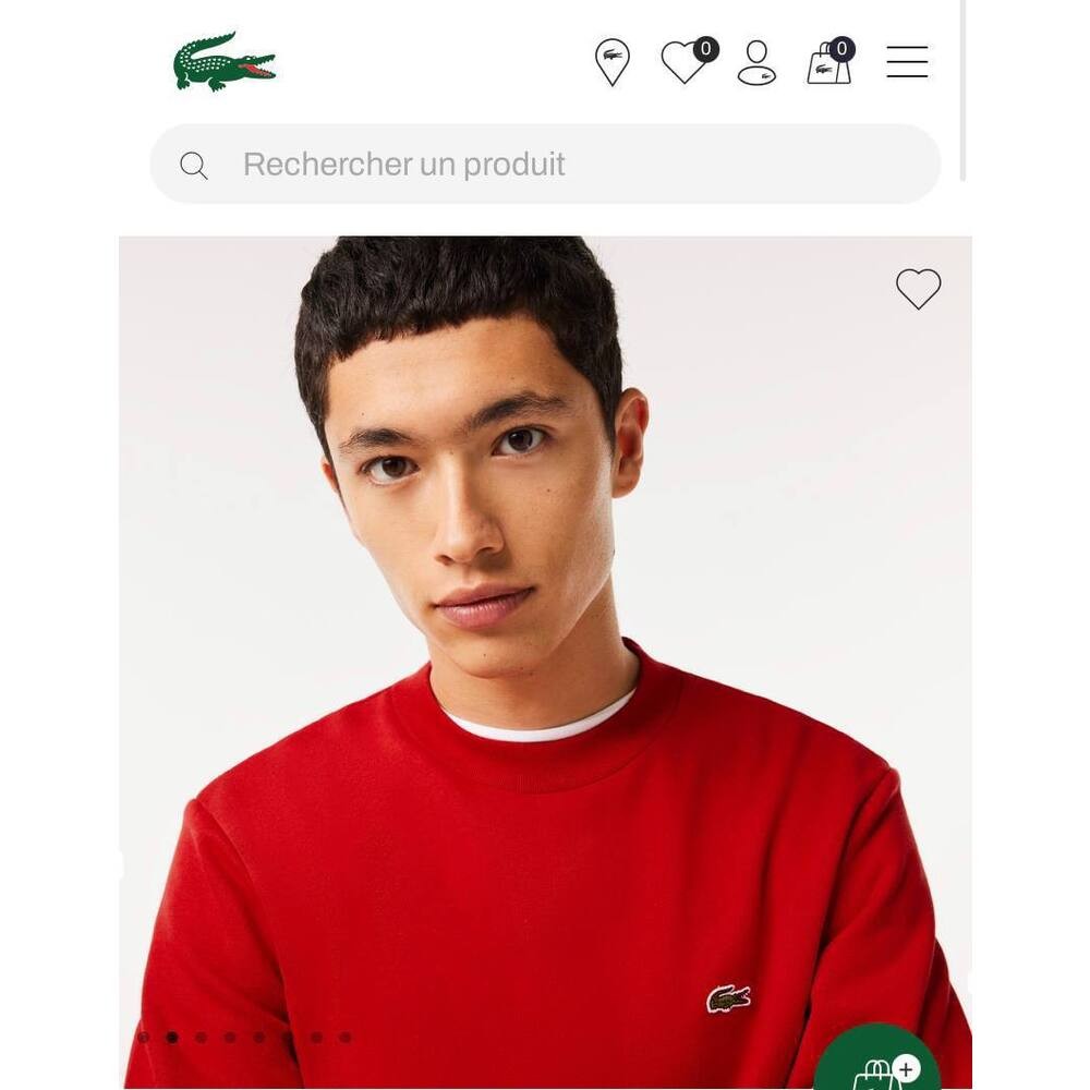 Lacoste Sweatshirt Kırmızı