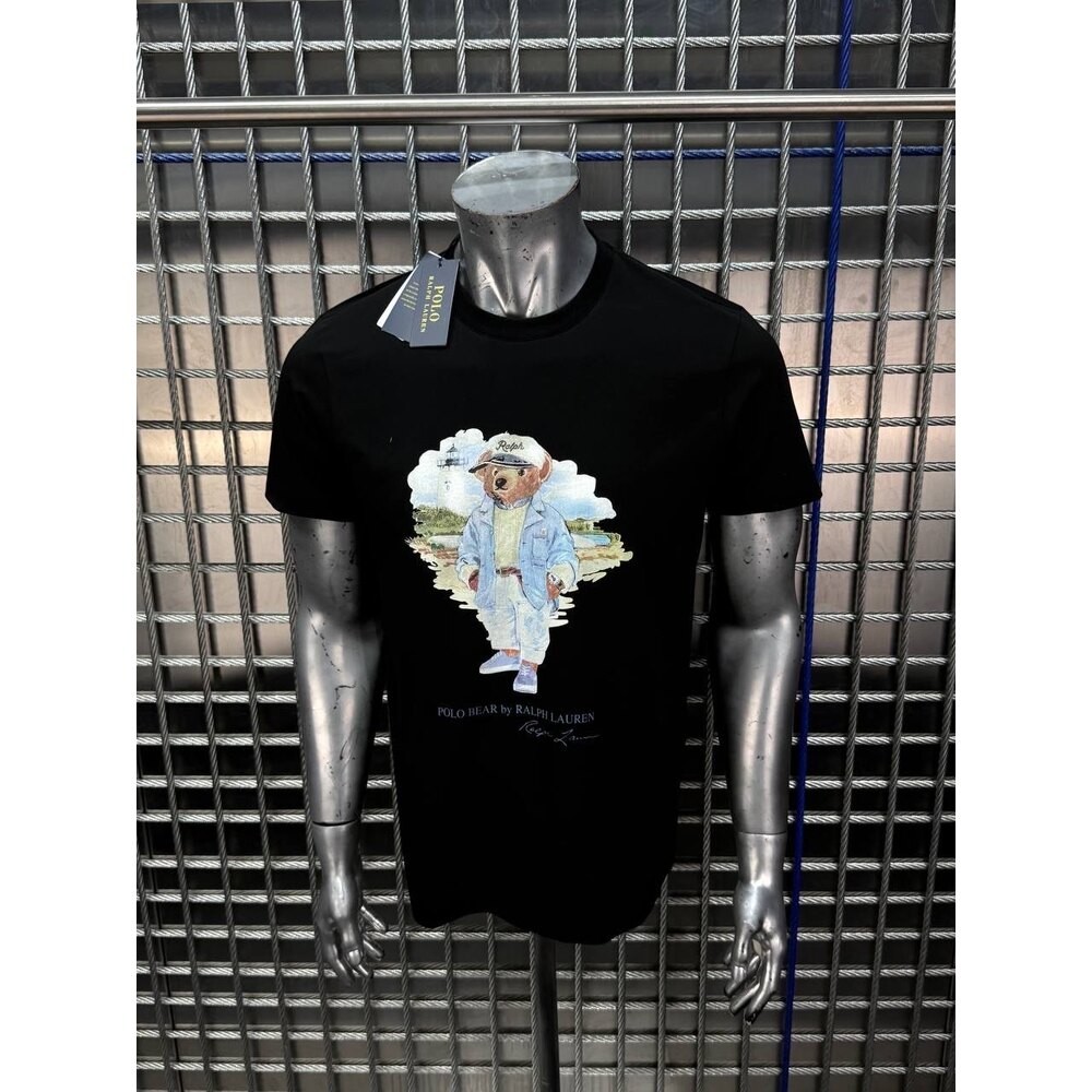 Polo Ralph Lauren Bisiklet Yaka Siyah