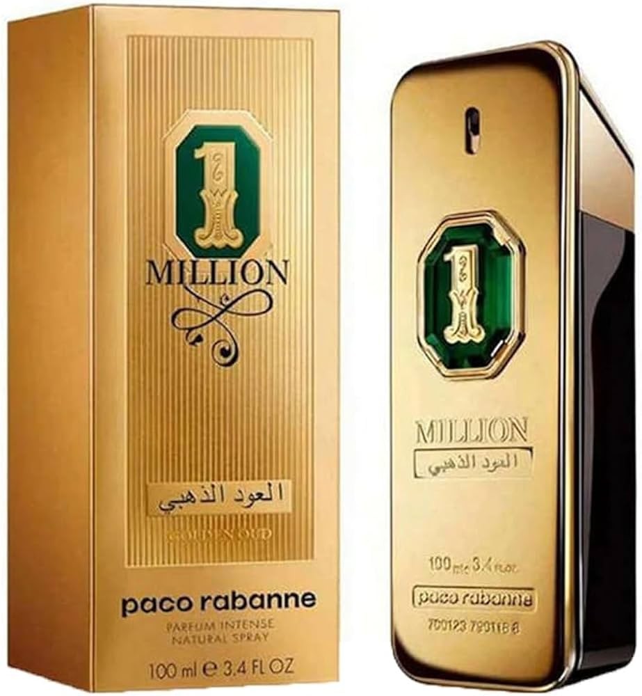 Paco Rabanne 1 Million Golden Oud Parfum INTENSE for Men JLT