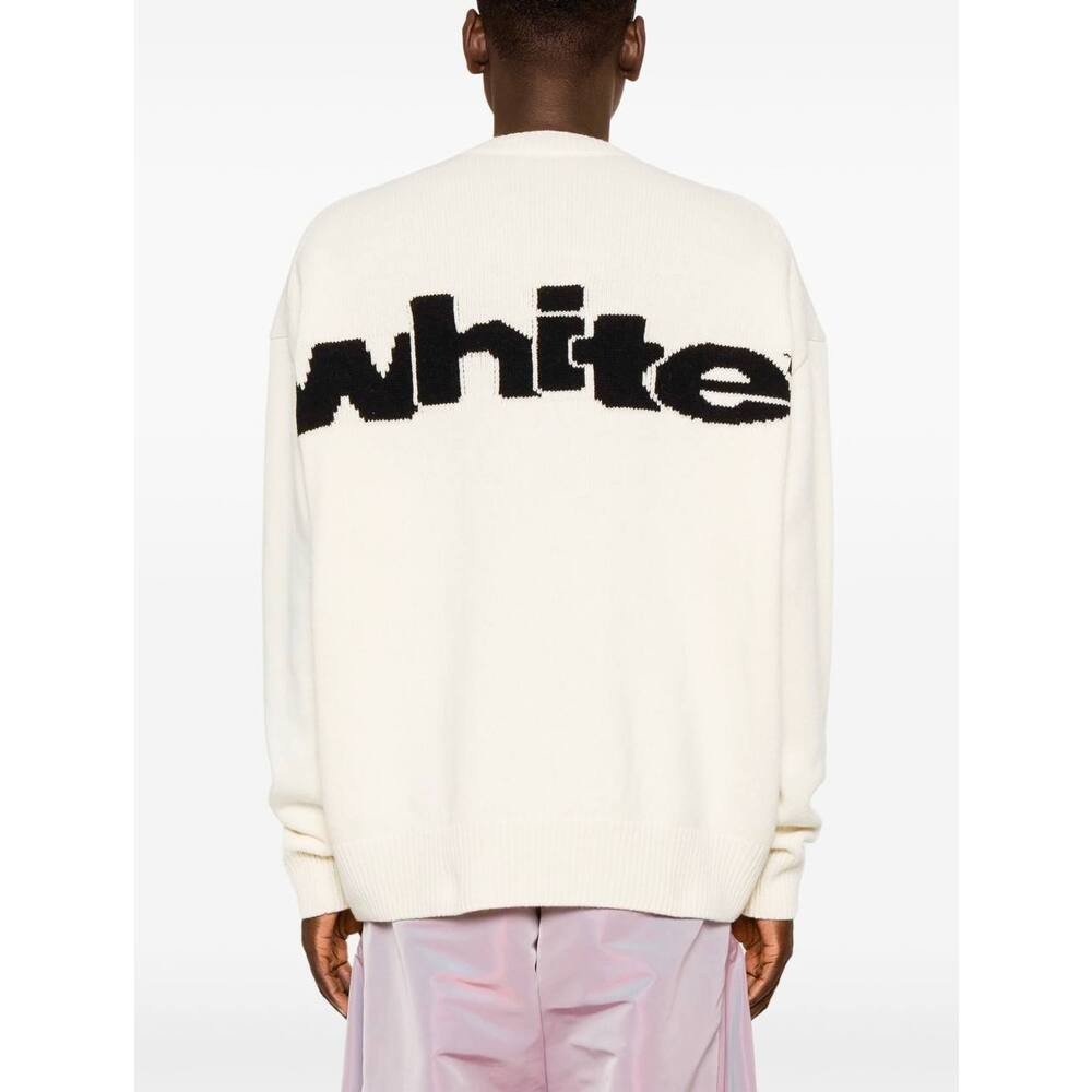 Off White Triko Beyaz