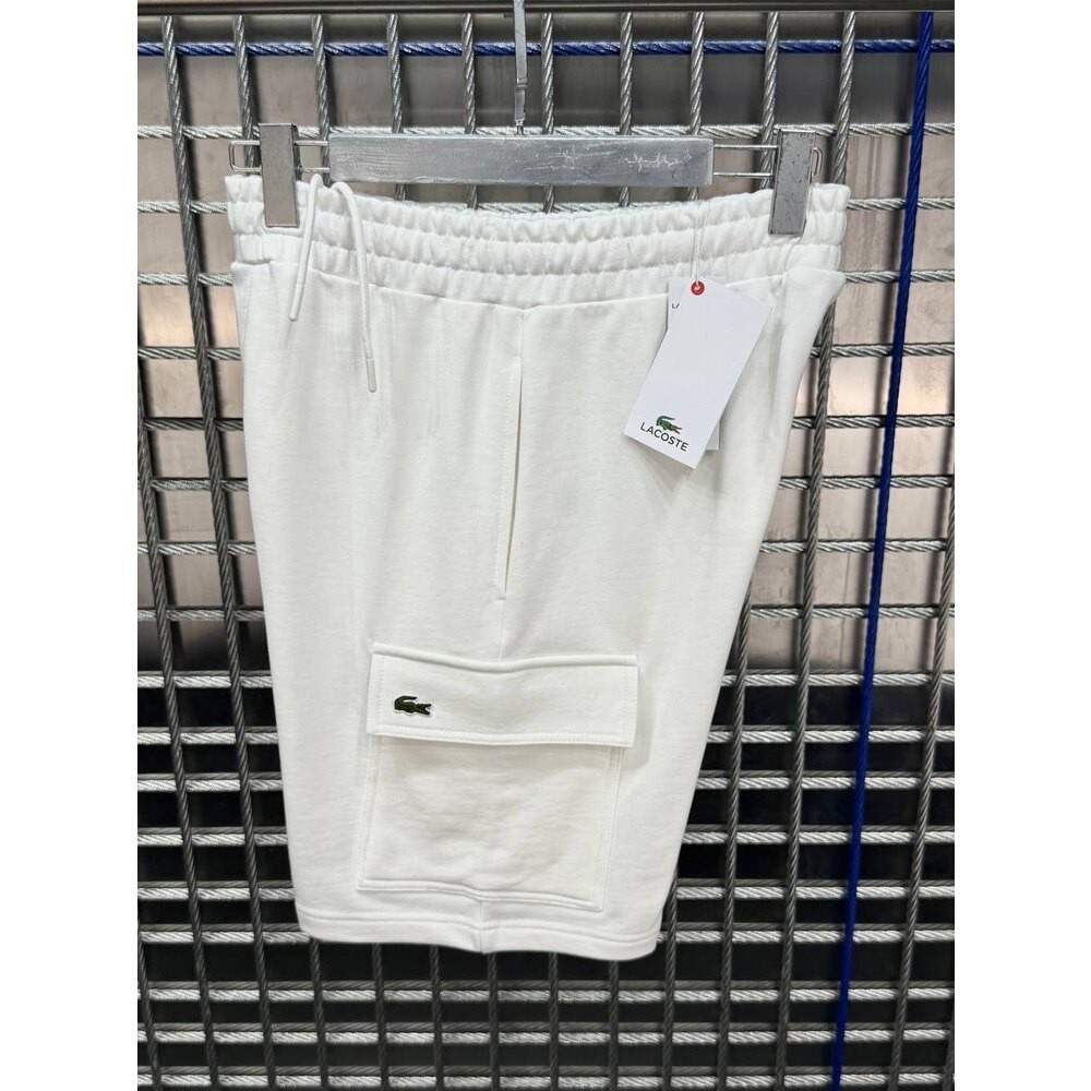 Lacoste Yan Cepli Şort Beyaz