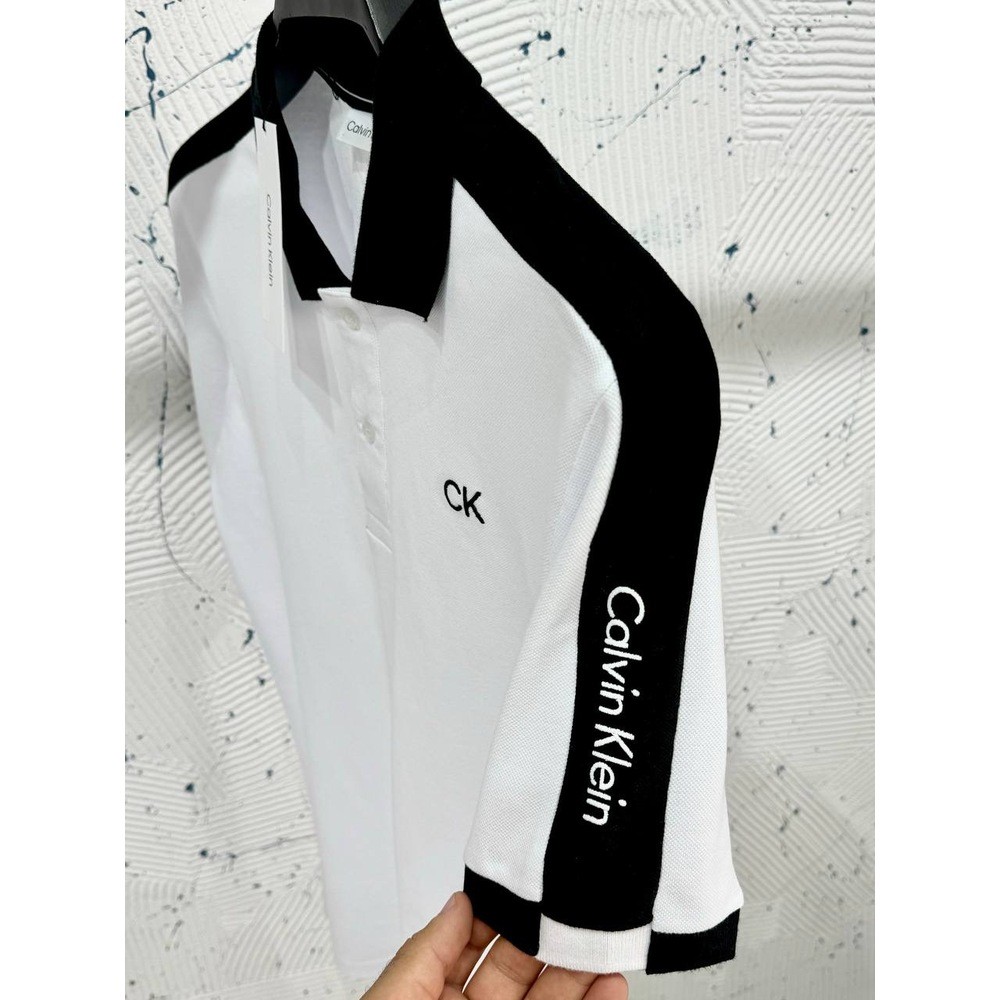 Calvin Klein CK Polo Yaka Beyaz