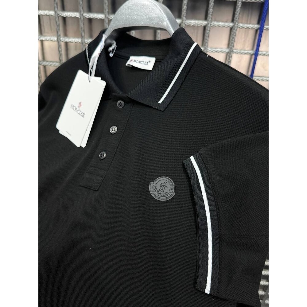 Moncler Polo Yaka Siyah