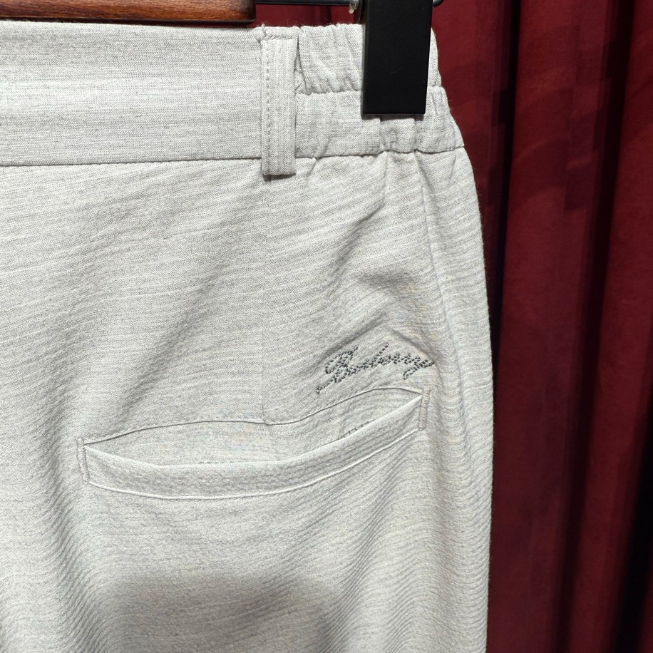 BURBERRY GOFRE KUMAŞ JOGGER GRİ RENK