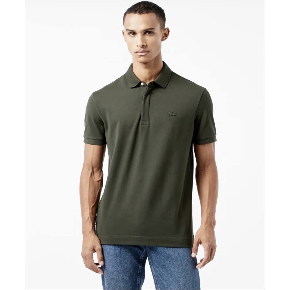 Lacoste Paris Polo Yaka Haki