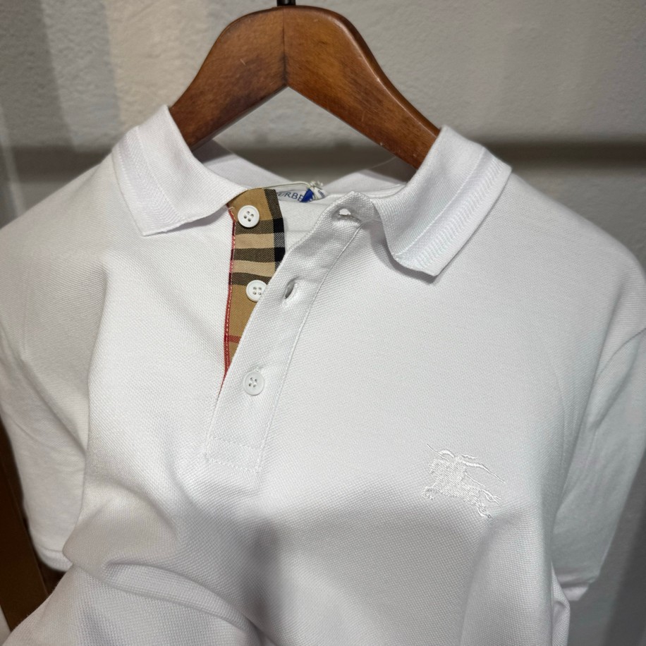BURBERRY POLO YAKA BEYAZ RENK