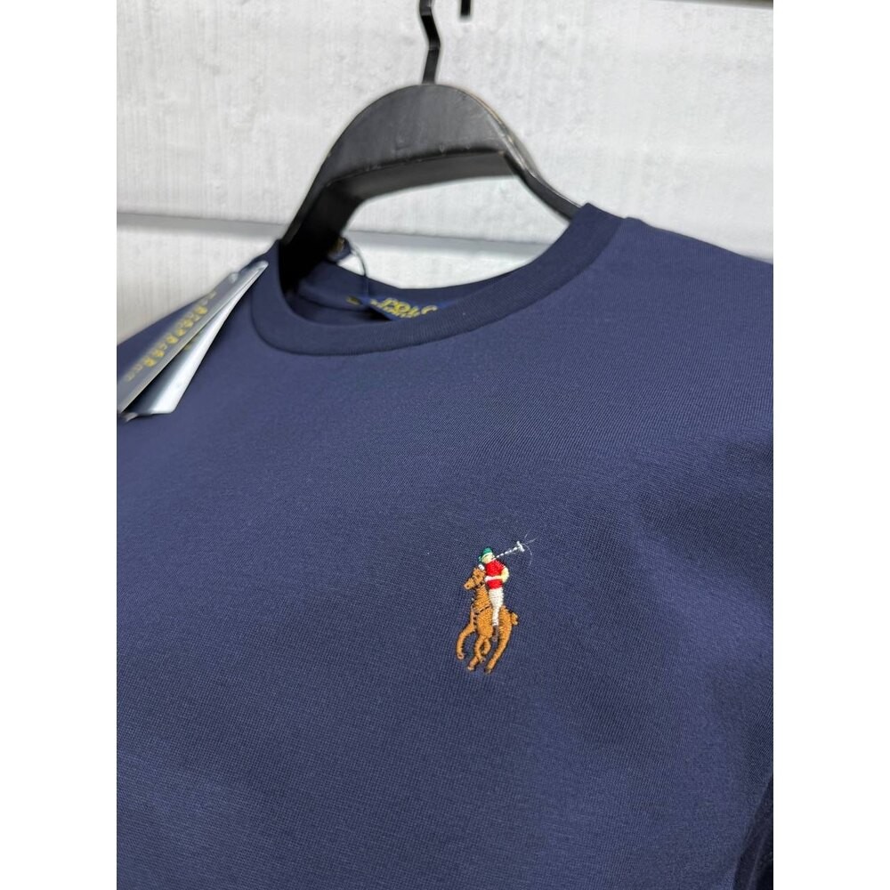 Polo Ralph Lauren Basic Bisiklet Yaka Lacivert