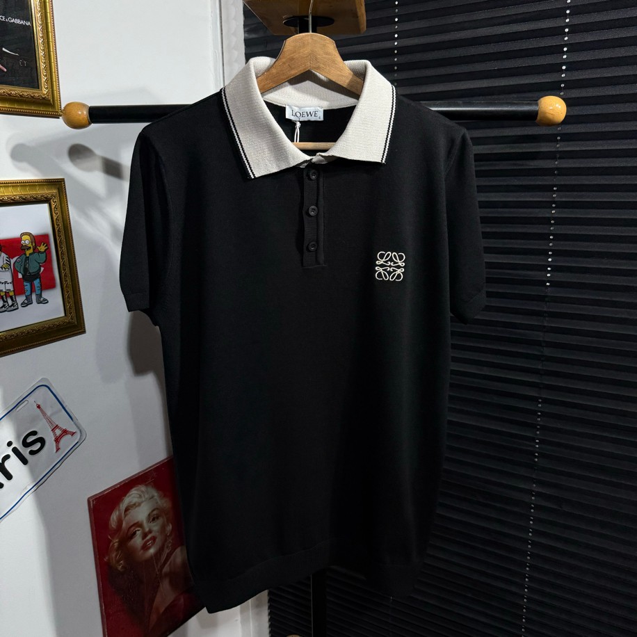 LOEWE POLO YAKA TRİKO SİYAH RENK