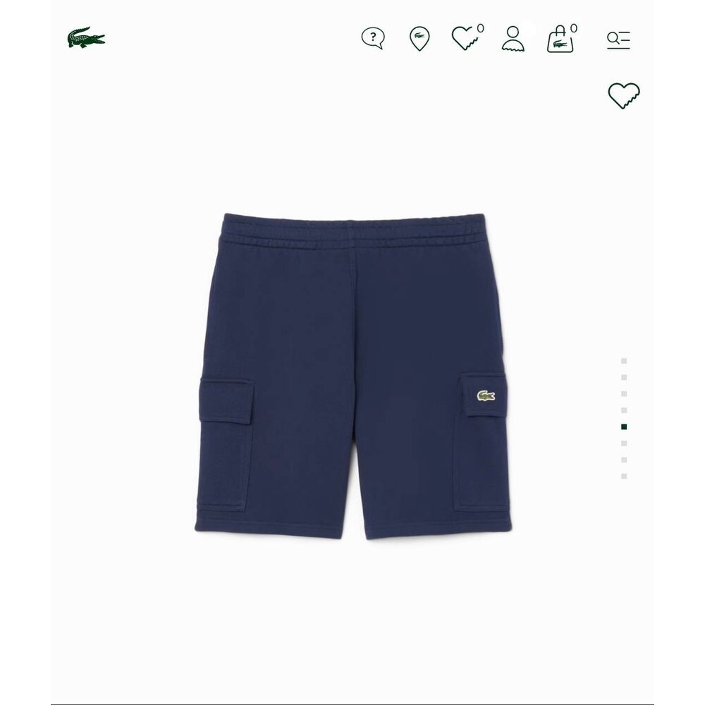 Lacoste Yan Cepli Şort Lacivert