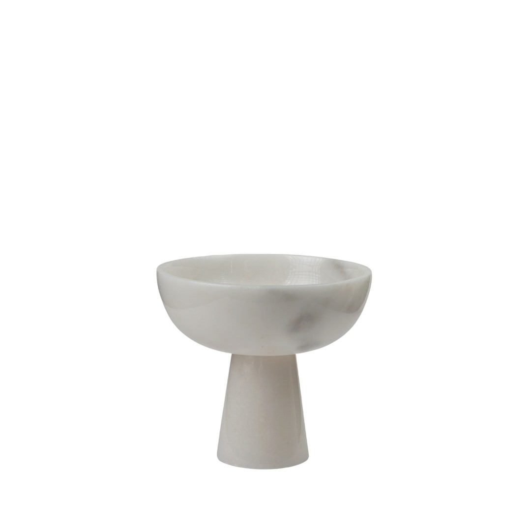 Mermer Kase Ayaklı 20cm