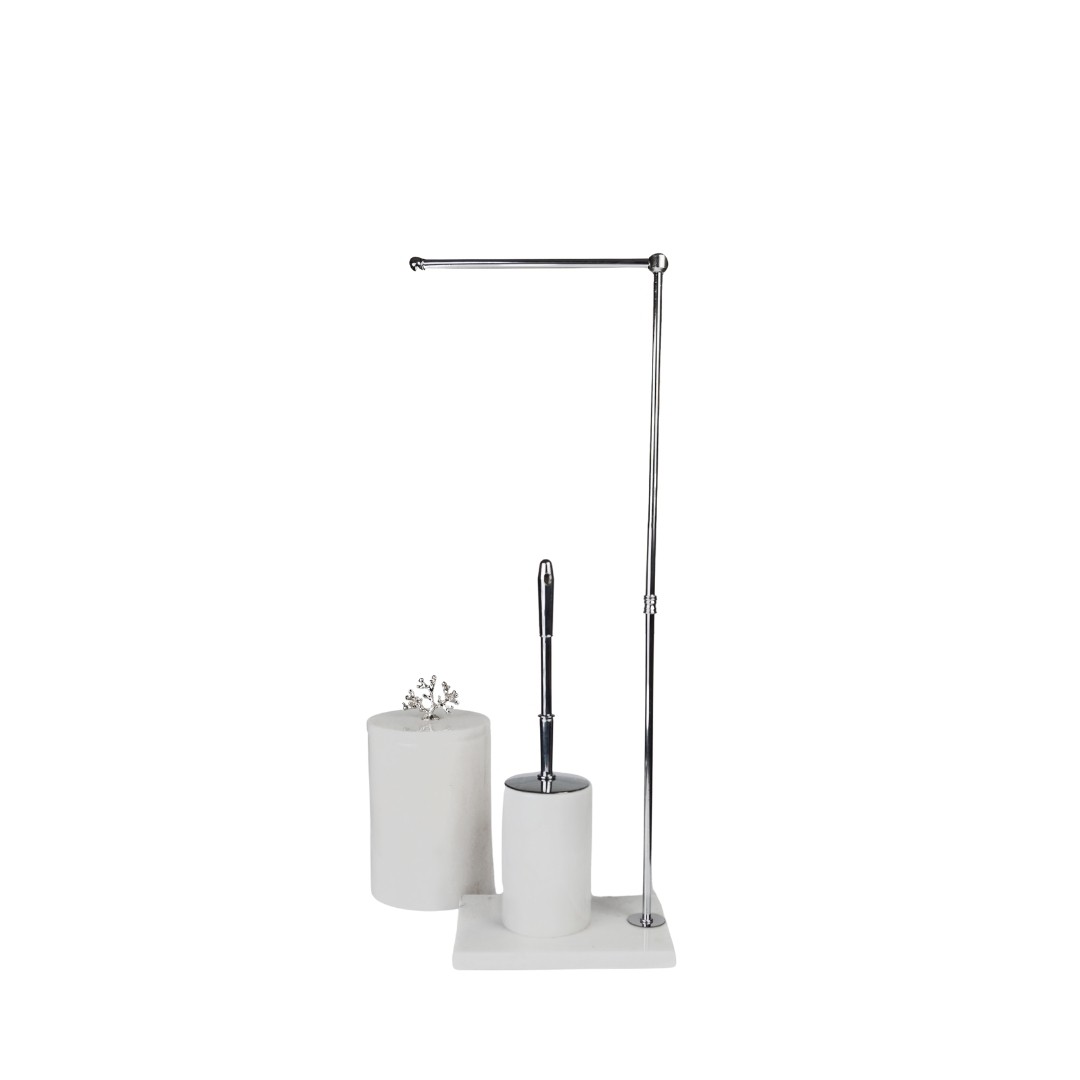 Çöp Kovası + Wc Fırçalık + Tuvalet Kağıtlığı