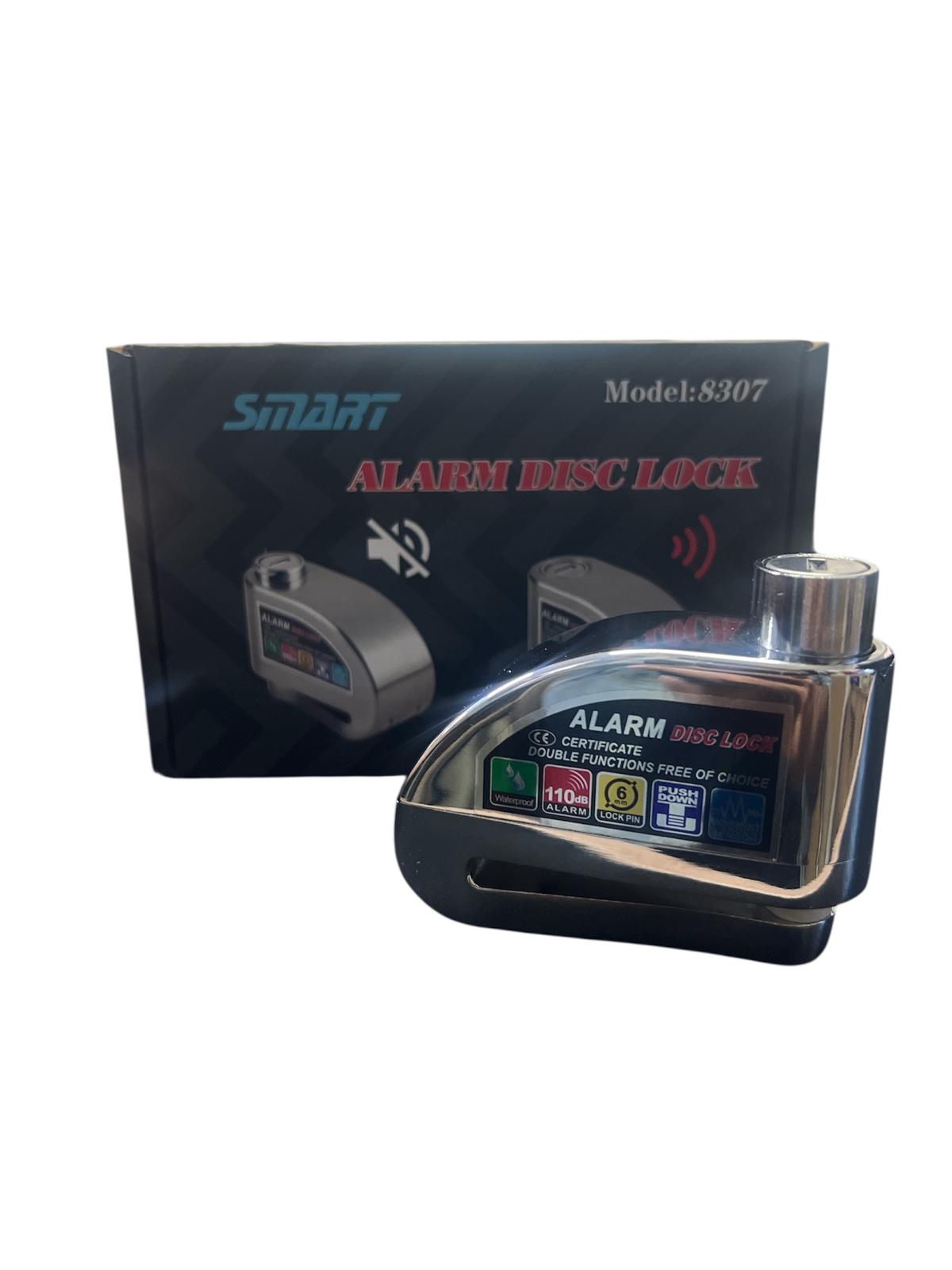 TTR Motors Çelik Kasa Alarmlı Motosiklet Disk Kiliti