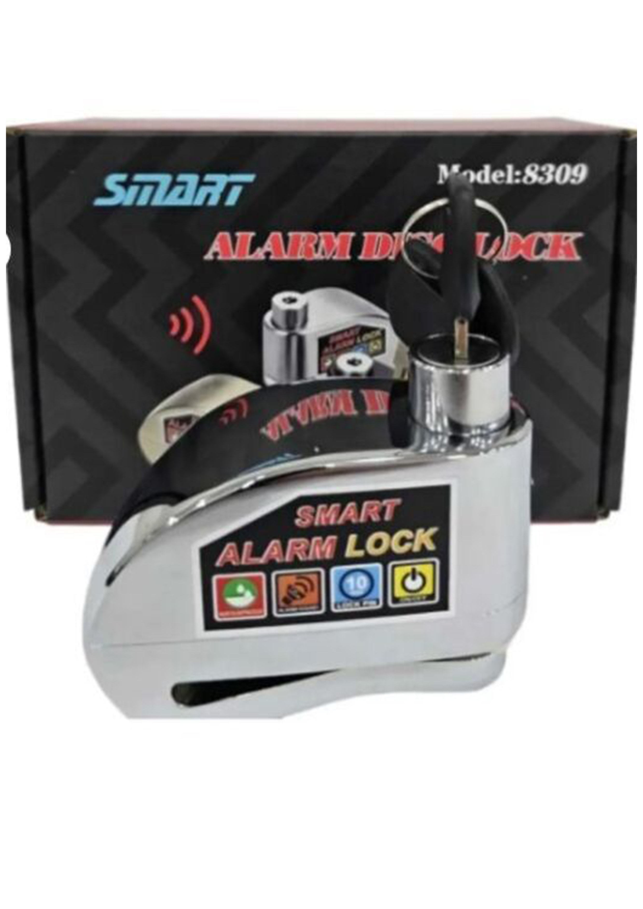 Alarmlı Motosiklet Disk Kiliti