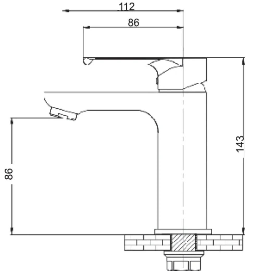Mob Sabit Lavabo Bataryası
