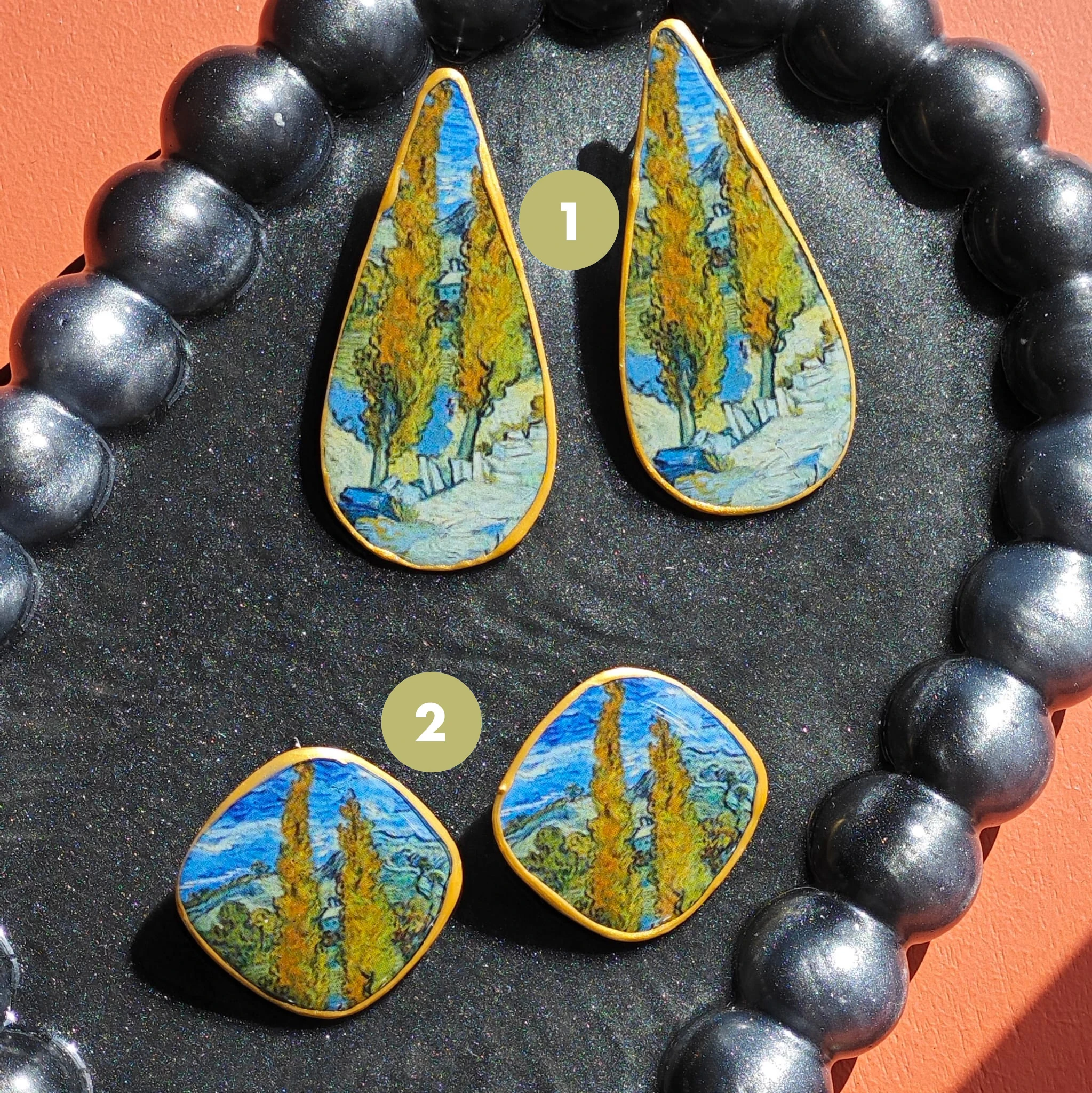 Van Gogh - Saint-Rémy'deki Kavaklar