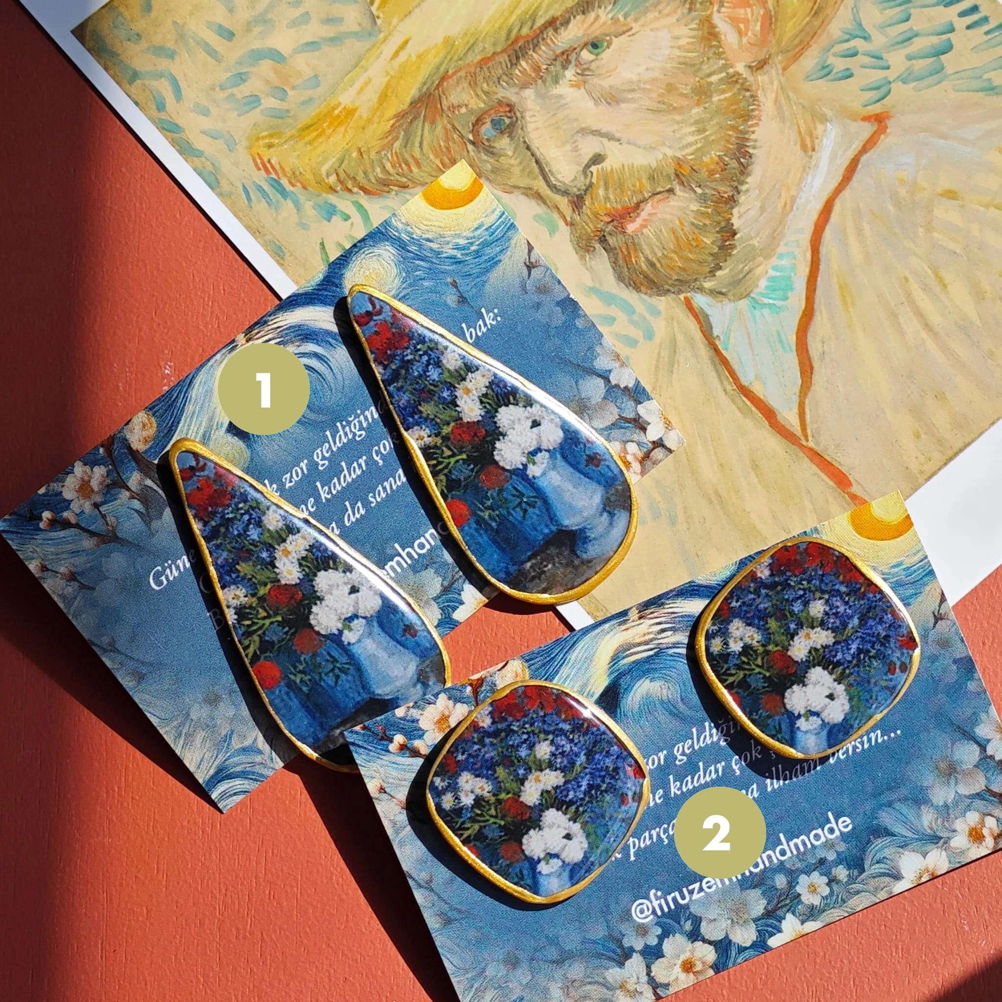 Van Gogh - Still life with wildflowers and carnations