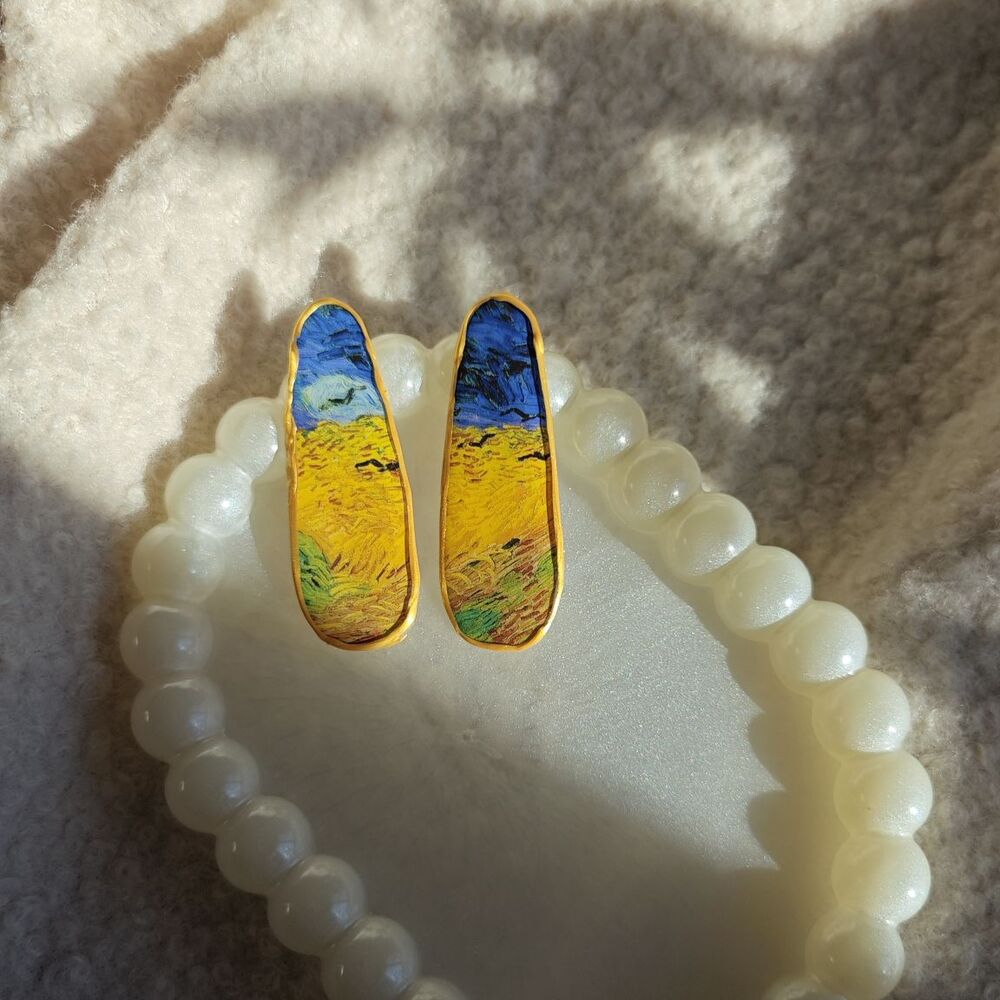 Wheatfield with Crows 5