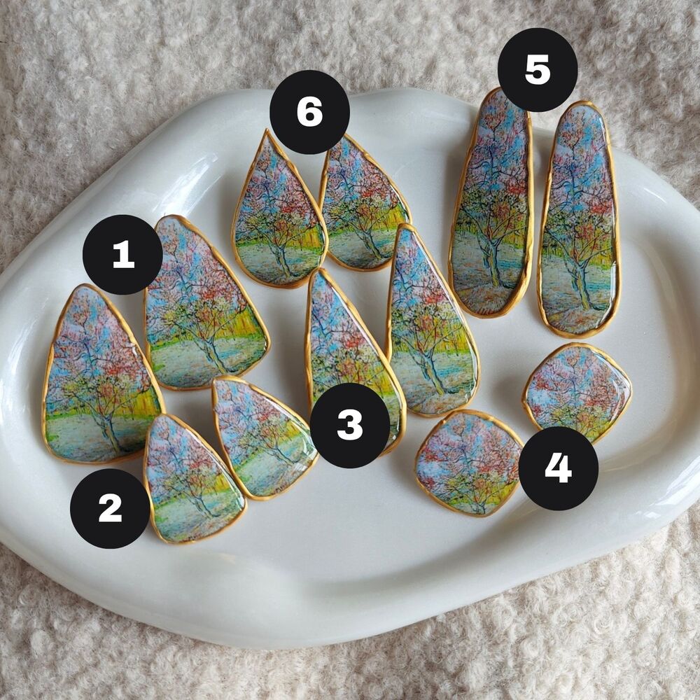 Vincent Van Gogh The Pink Peach Tree