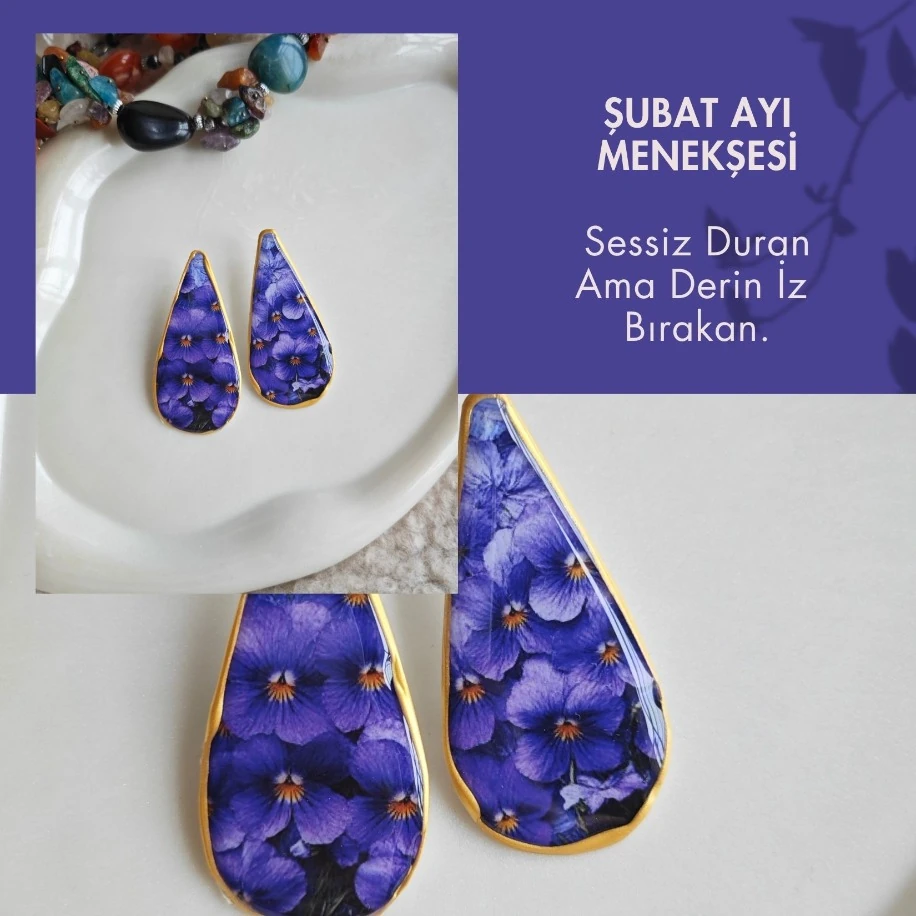 Şubat Menekşesi: Sessiz duran ama derin iz bırakan.