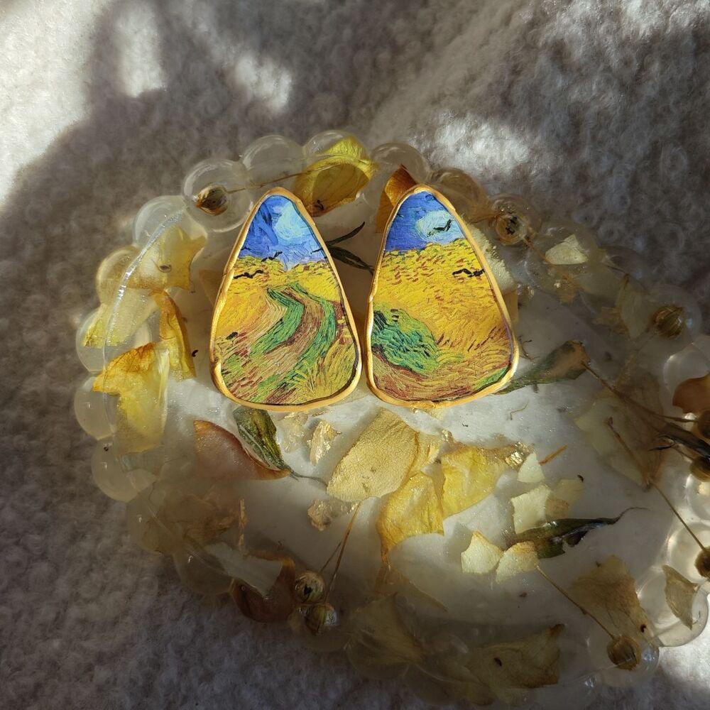 Wheatfield with Crows 4