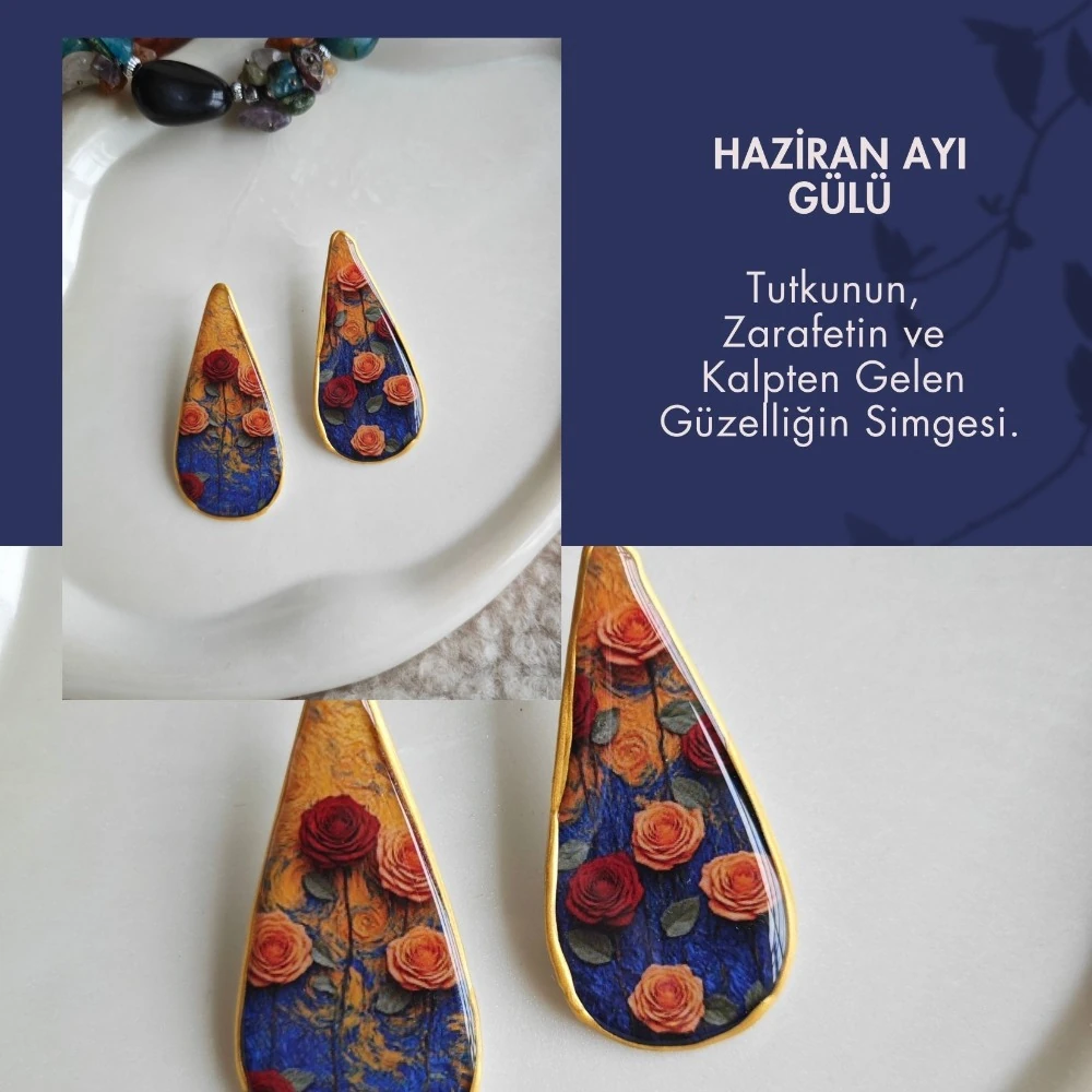 Haziran Gülü: Tutkunun, zarafetin ve kalpten gelen güzelliğin simgesi.