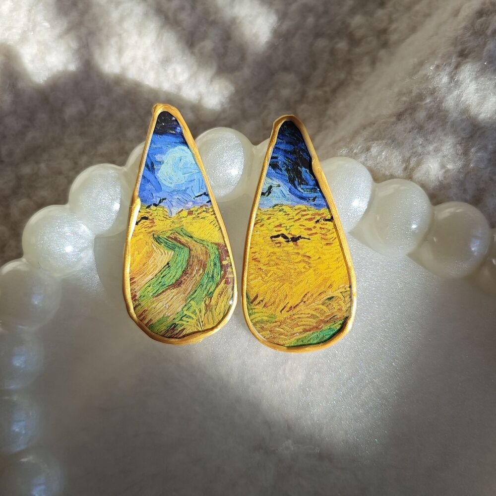 Wheatfield with Crows 1