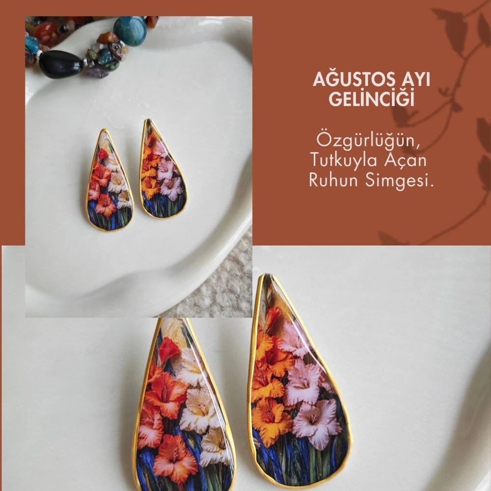 Ağustos Gelinciği: Özgürlüğün, tutkuyla açan ruhun simgesi.