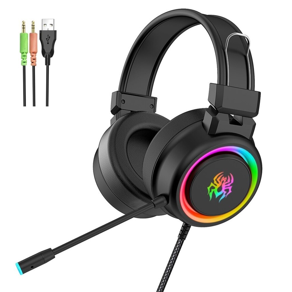Gaming Headset with Movable Headset