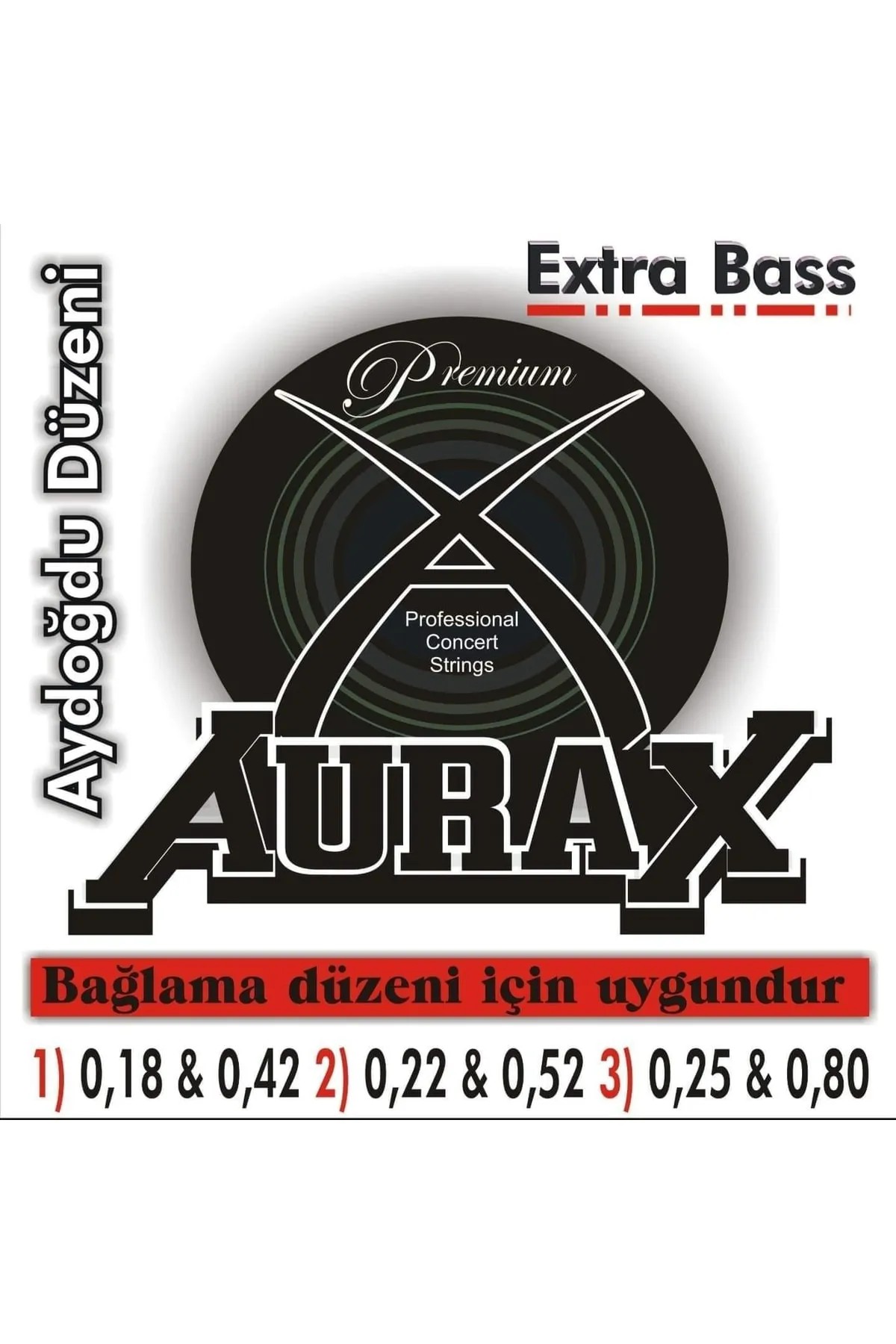 Ax-18p Saz Teli Profesyonel 0.18 Kısa Sap Extra Bass