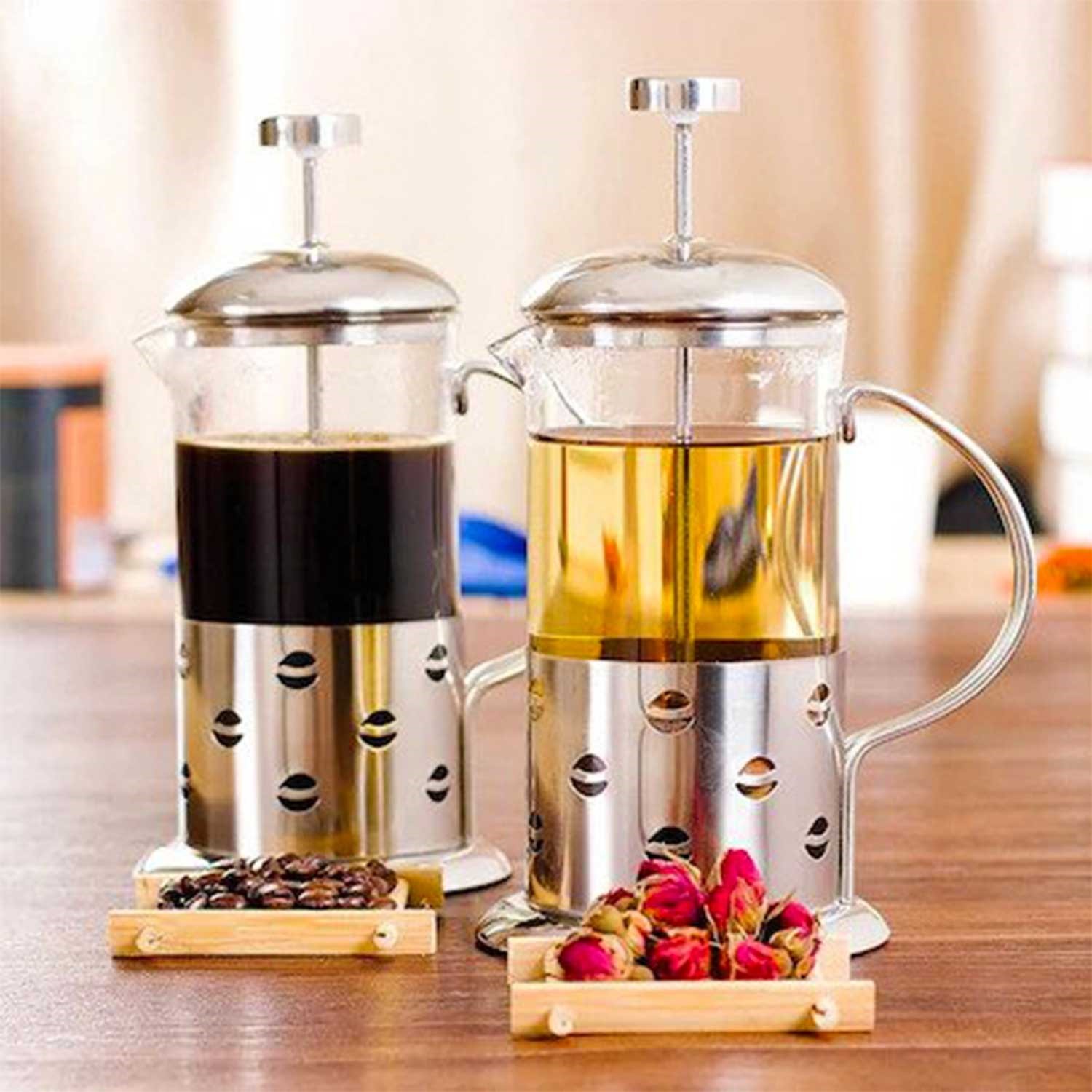 Desenli Metal French Press - 350 ml