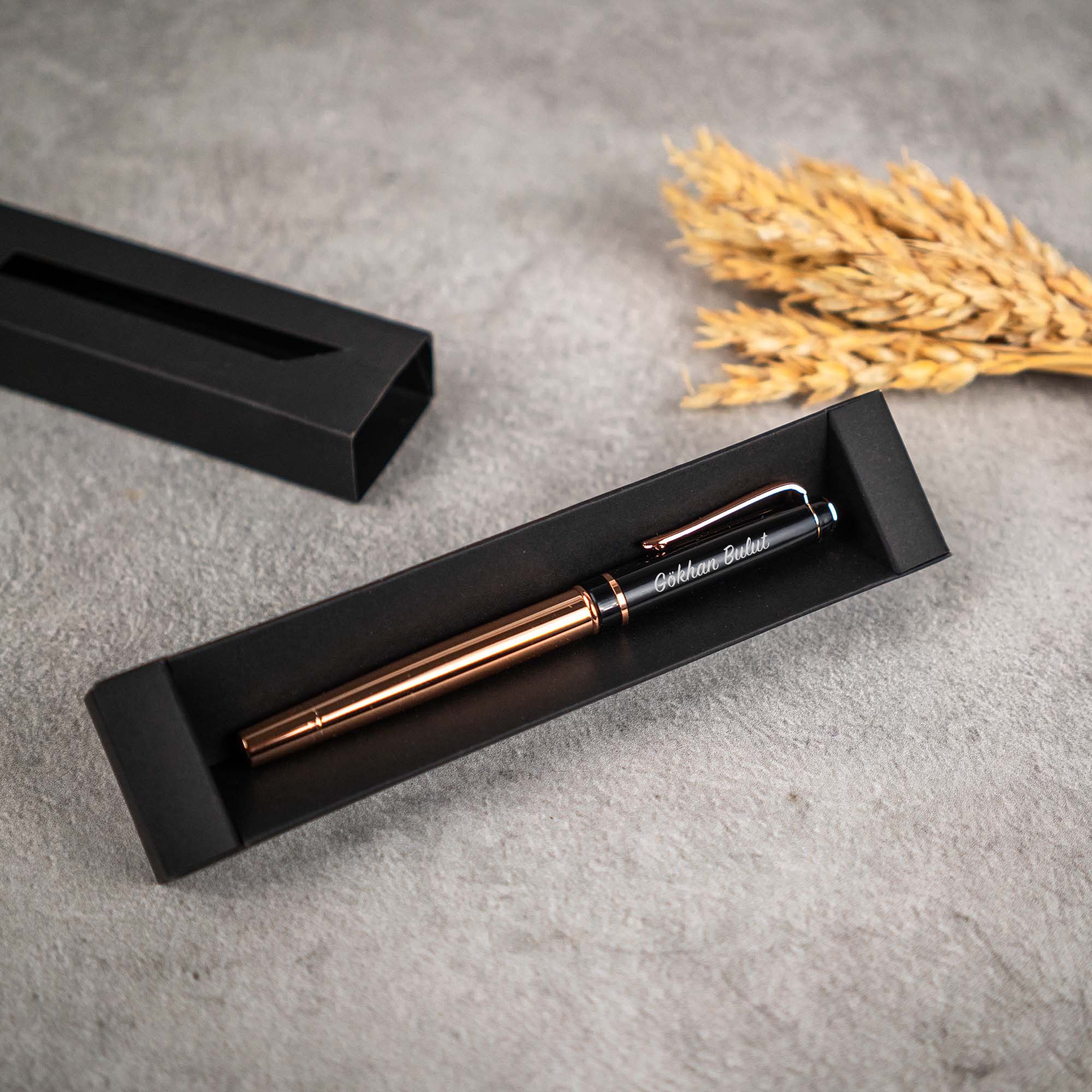 İsim Baskılı Gold Metal Premium Roller İmza Kalemi